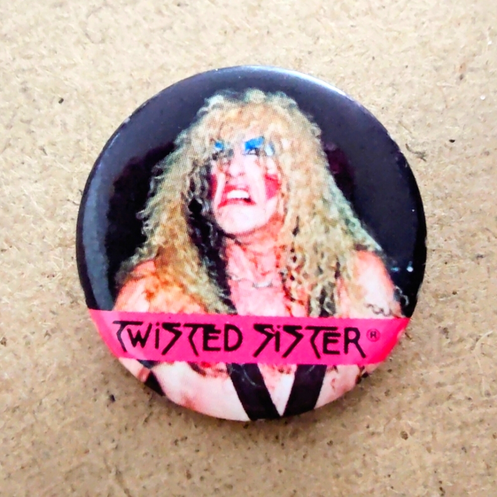 Vintage Dee Snider Pin